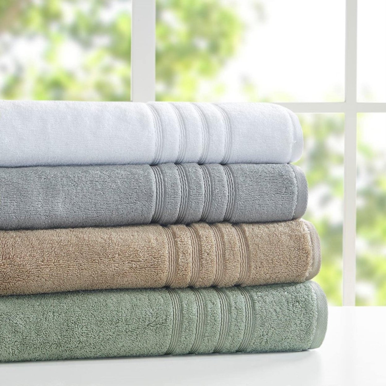 Sustainable Cotton Bath Towels