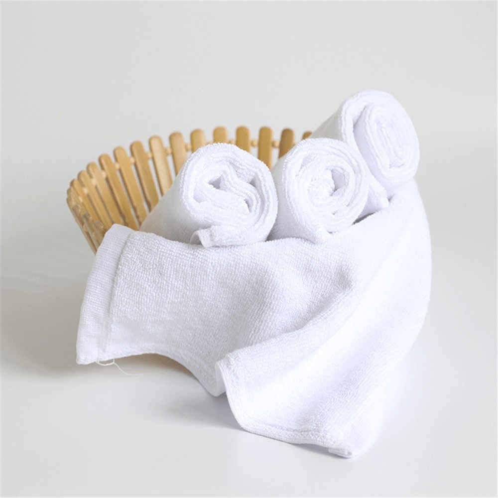 600 GSM White Hand Towels for Hotels 75x150cms