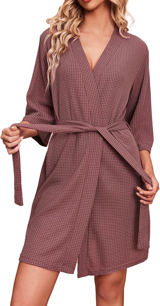 Waffle Robe 225GSM RingSpun 100% Cotton Yarn